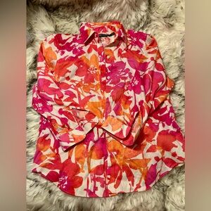 LAUREN RALPH LAUREN VIBRANT TOP